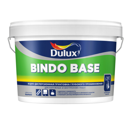 Грунт ВД Dulux Professional Bindo глубокого проникновения для нар. и вн. работ ( 2,5л) 5360772 фото 1
